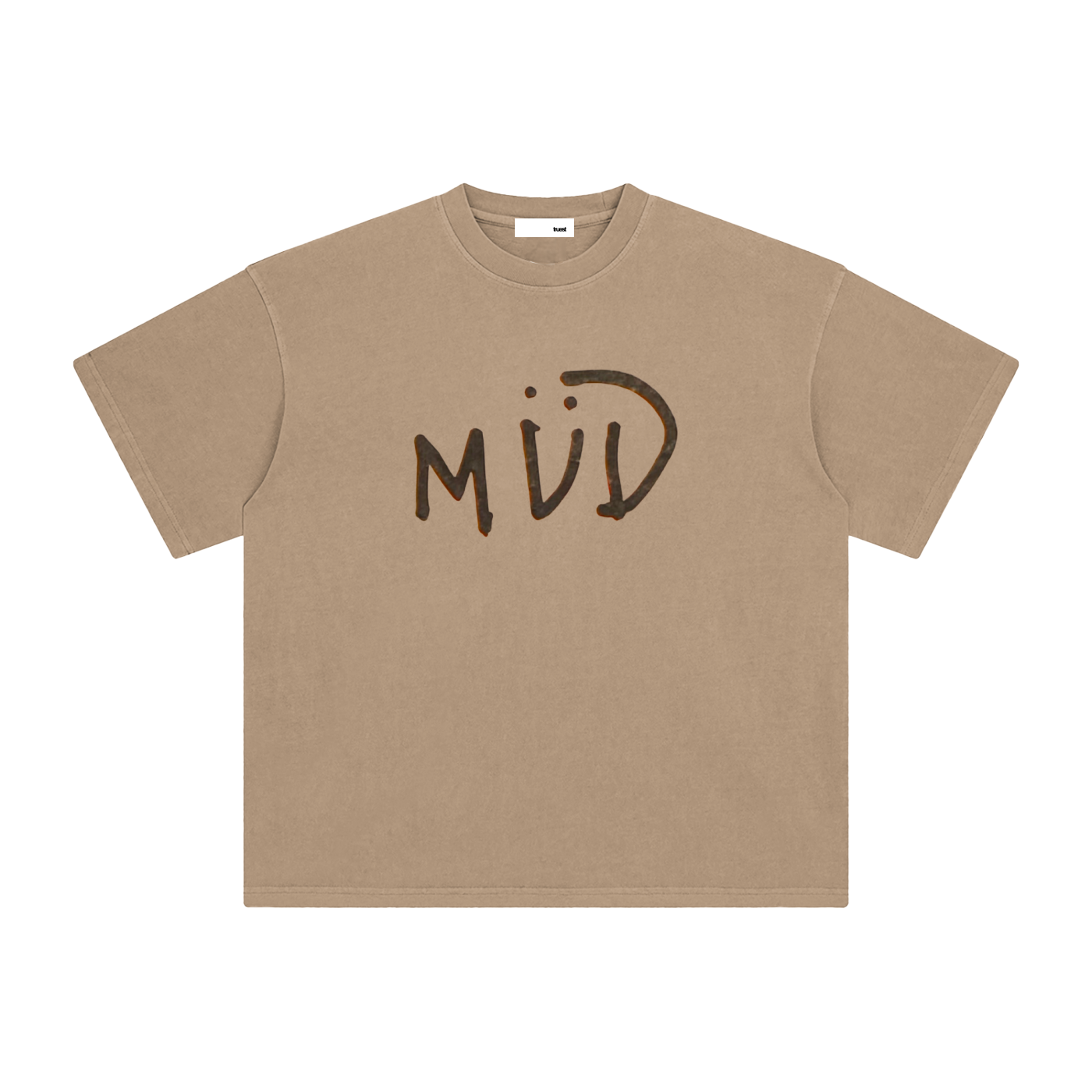 MüD merch Enzyme Washed T-Shirt