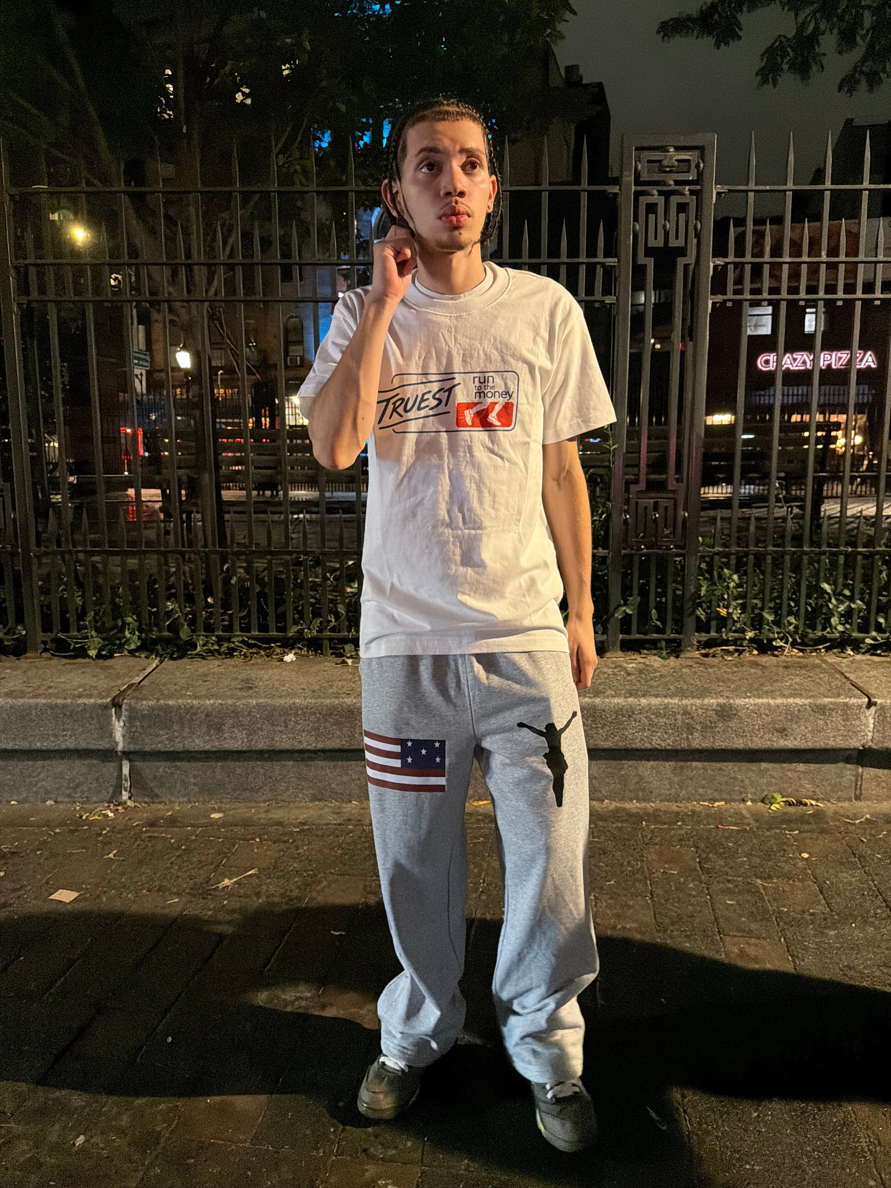 MoneyRun Oversized Cotton T-Shirt