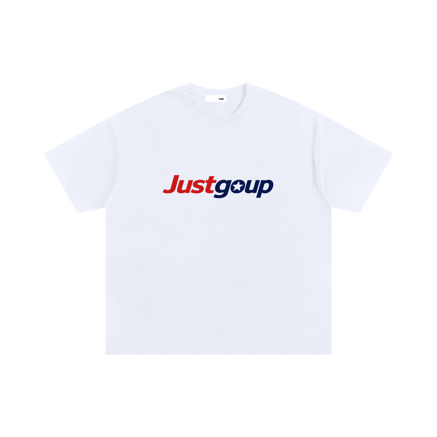 Justgoup Oversized Cotton T-Shirt