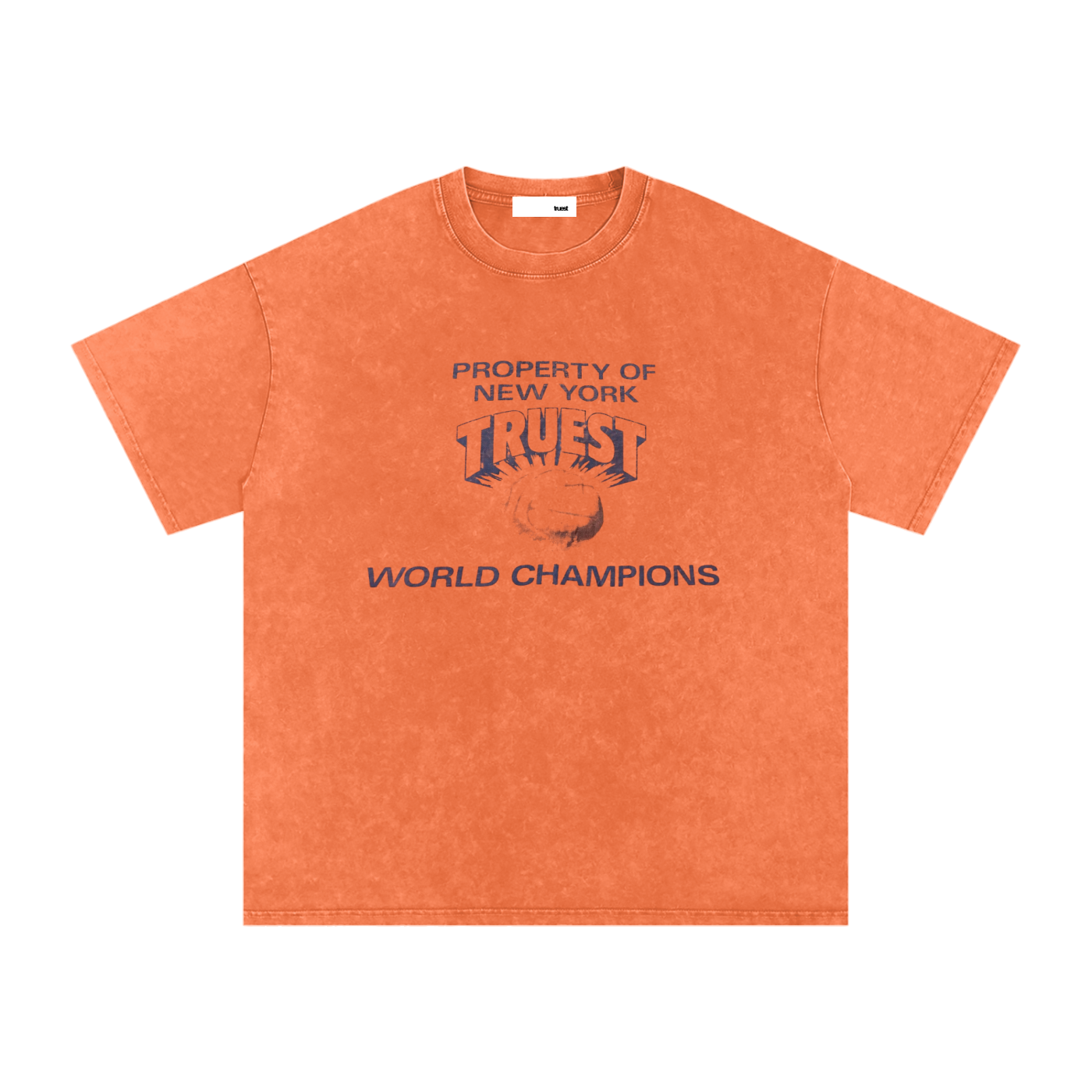 Knicks Snow Washed Oversized Cotton T-Shirt