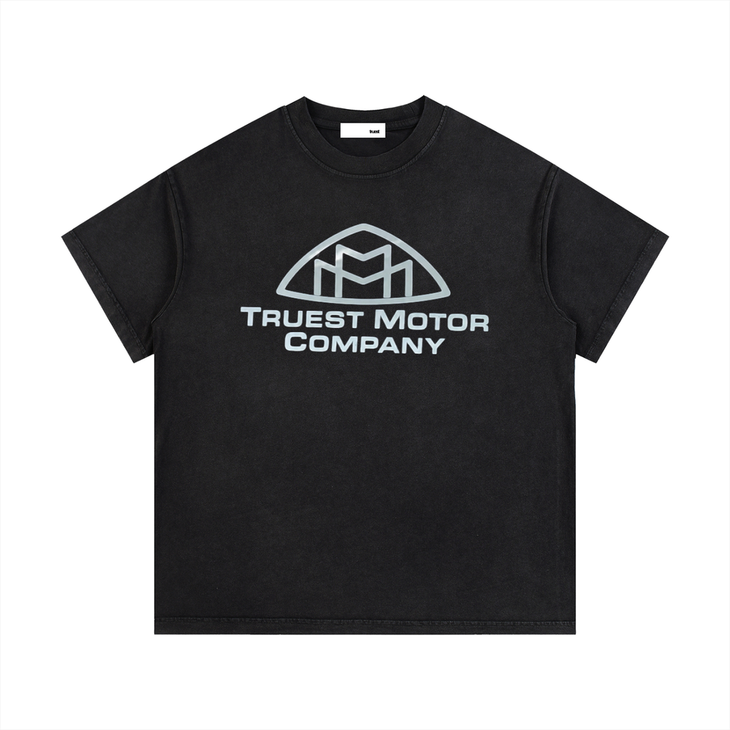 Motor Club Vintage Wash Cotton T-Shirt
