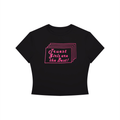 Women's best Crewneck Crop T-Shirt