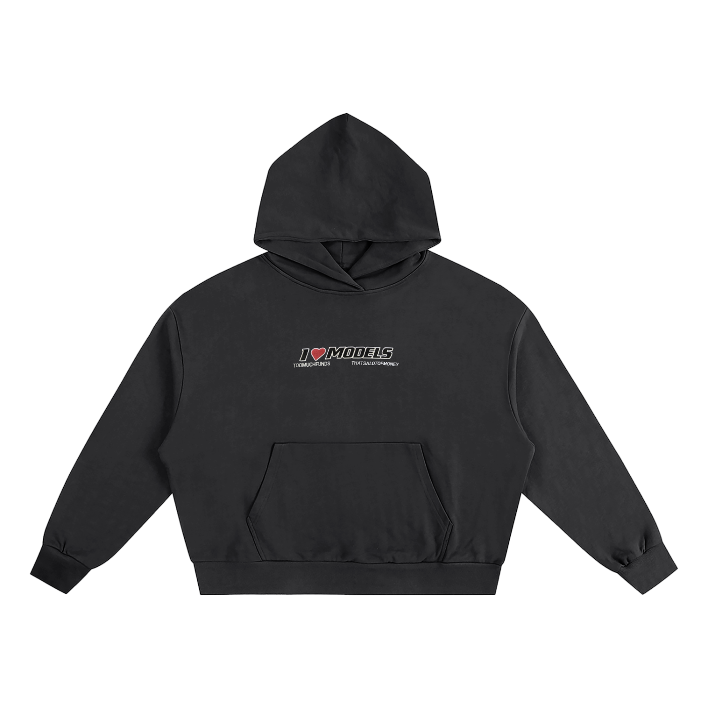 MODELFUMBLER Boxy Oversized Hoodie